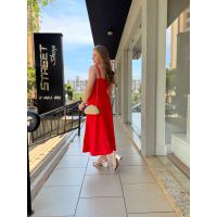 Vestido Neli Vermelho