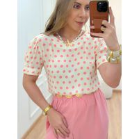 Blusa Cassi Rosa