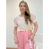 Blusa Cassi Rosa