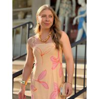 Vestido Amara Creme