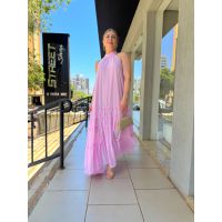 Vestido Aura Rosa