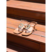 Sandália Penélope Caramelo