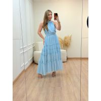 Vestido Aura Azul