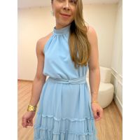 Vestido Aura Azul