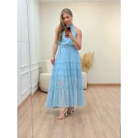 Vestido Aura Azul