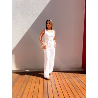 Macacão Ella Branco