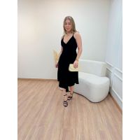 Vestido Lupita Preto