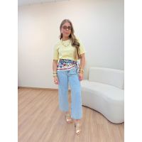 T-shirt Nara Amarela