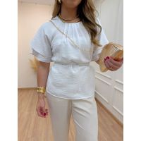 Blusa Nanci Branca