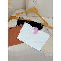 Top Faixa Poliamida Branco