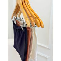 Top Faixa Poliamida Marrom