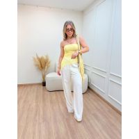 Tomara Que Caia Tule Amarela