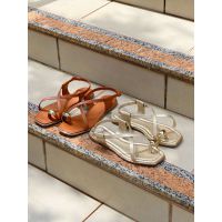 Sandália Julia Caramelo