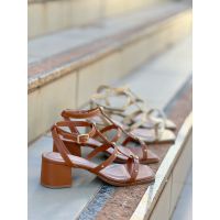 Sandália Taci Dourada