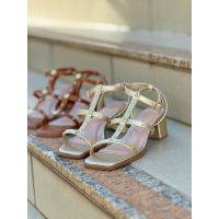 Sandália Taci Dourada