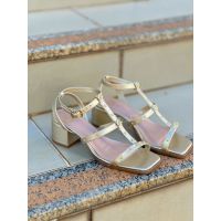 Sandália Taci Dourada