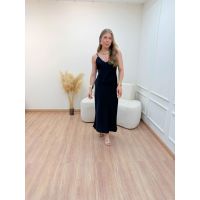 Slip Dress Preto