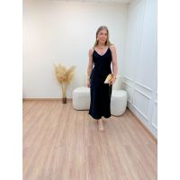 Slip Dress Preto