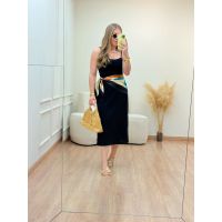 Vestido Agata Preto
