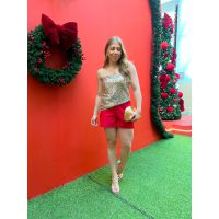 Tomara Que Caia Paetê Champagne