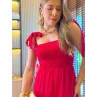 Vestido Leona Vermelho