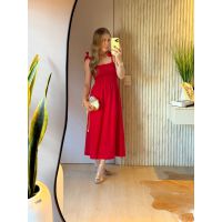 Vestido Leona Vermelho