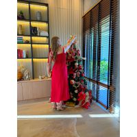 Vestido Leona Vermelho