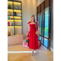 Vestido Leona Vermelho