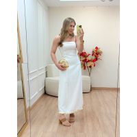 Vestido Leila Branco
