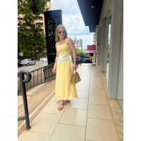 Vestido Leila Amarelo