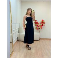 Vestido Leila Preto