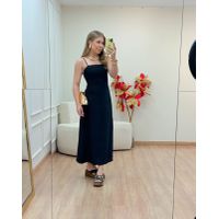 Vestido Leila Preto