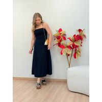 Vestido Leila Preto