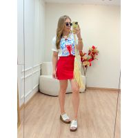 T-shirt Lagosta Branca