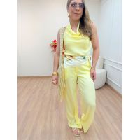 Calça Dara Amarela