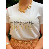 T-shirt Grata Branca