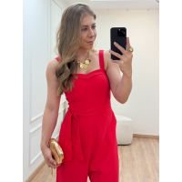 Macacão Nara Vermelho