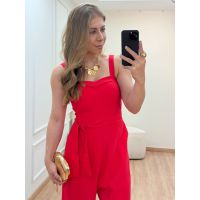 Macacão Nara Vermelho