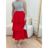 Saia Jessi Vermelha