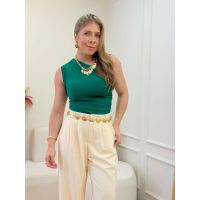 Blusa Assimétrica Verde