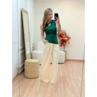 Blusa Assimétrica Verde