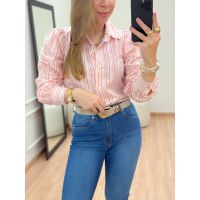 Camisa Nina Listrado Laranja