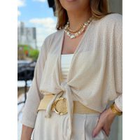 Blusa Morgana Areia