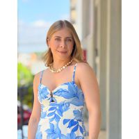 Vestido Íris Azul