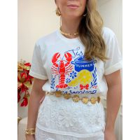 T-shirt Summer Off White