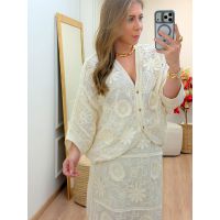 Kimono Búzios Linho