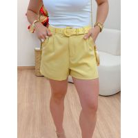 Shorts Lara Amarelo