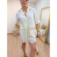 Conjunto Chiara Creme