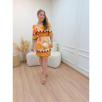 Vestido Caju Estampado