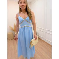 Vestido Carlota Azul